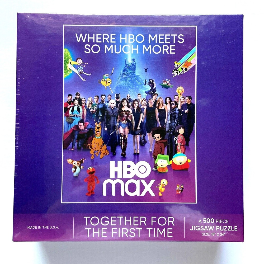 HBO Max Together For the First Time 500 Pcs Jigsaw Puzzle NEW